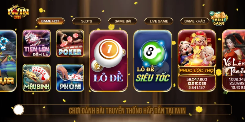 IWIN Lewis - Link Vào IWINCLUB, Tải App IWIN Club Mới Nhất Nhóm game bài truyền thống tại IWIN