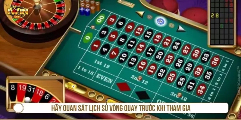 Hãy quan sát lịch sử vòng quay trước khi tham gia
