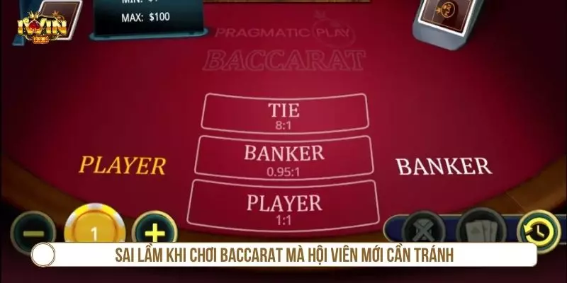 Sai lầm khi chơi baccarat mà hội viên mới cần tránh